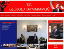 Tablet Screenshot of gelibolu.gov.tr